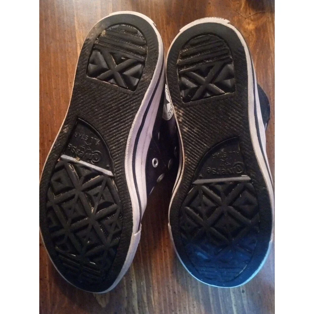 Converse All Star Hig Top Black Size 6